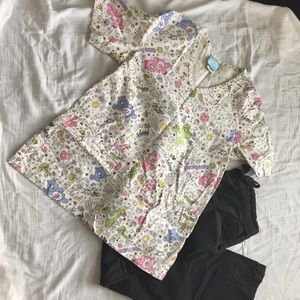 Care Bears Scrub Top!